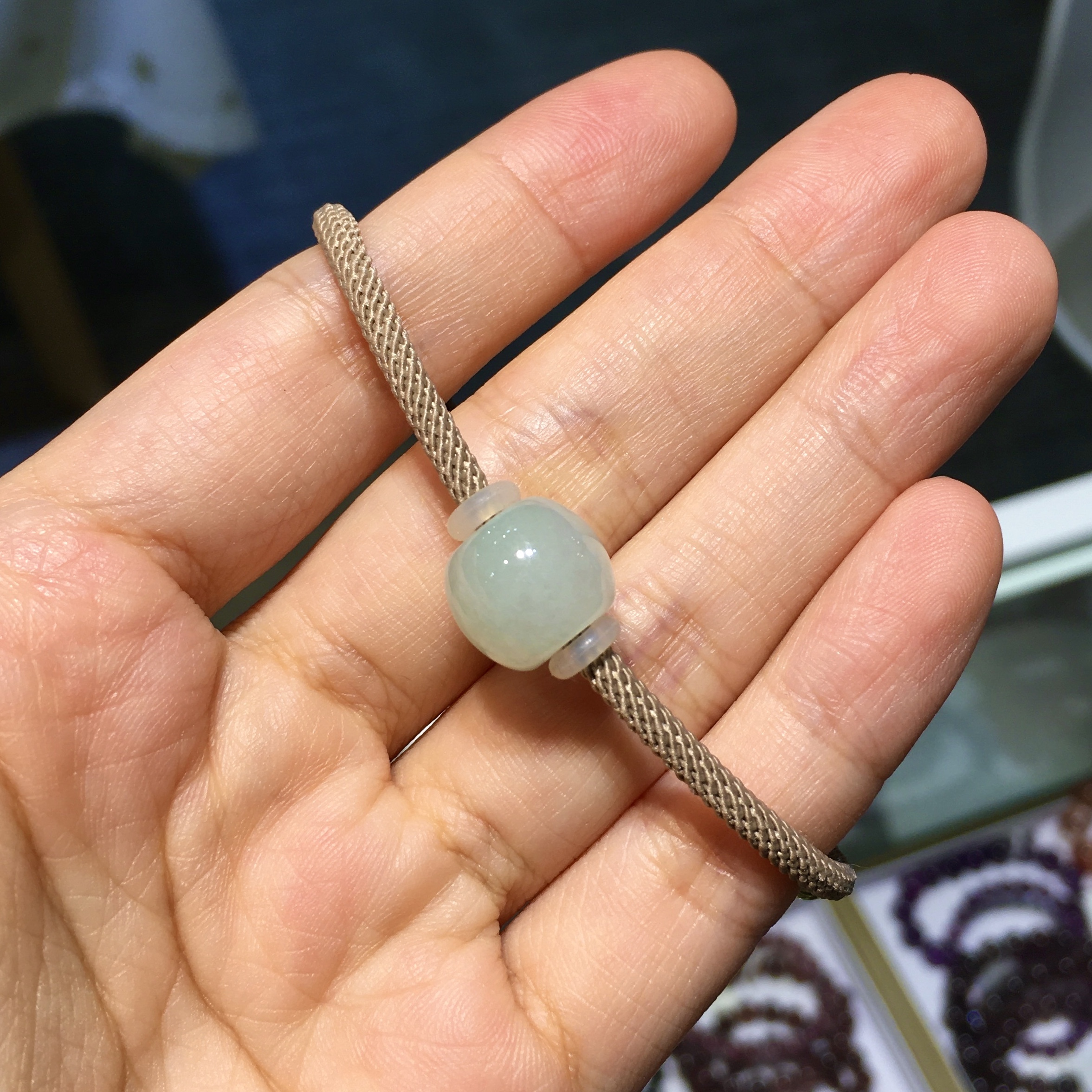 翡翠路路通手繩 #8