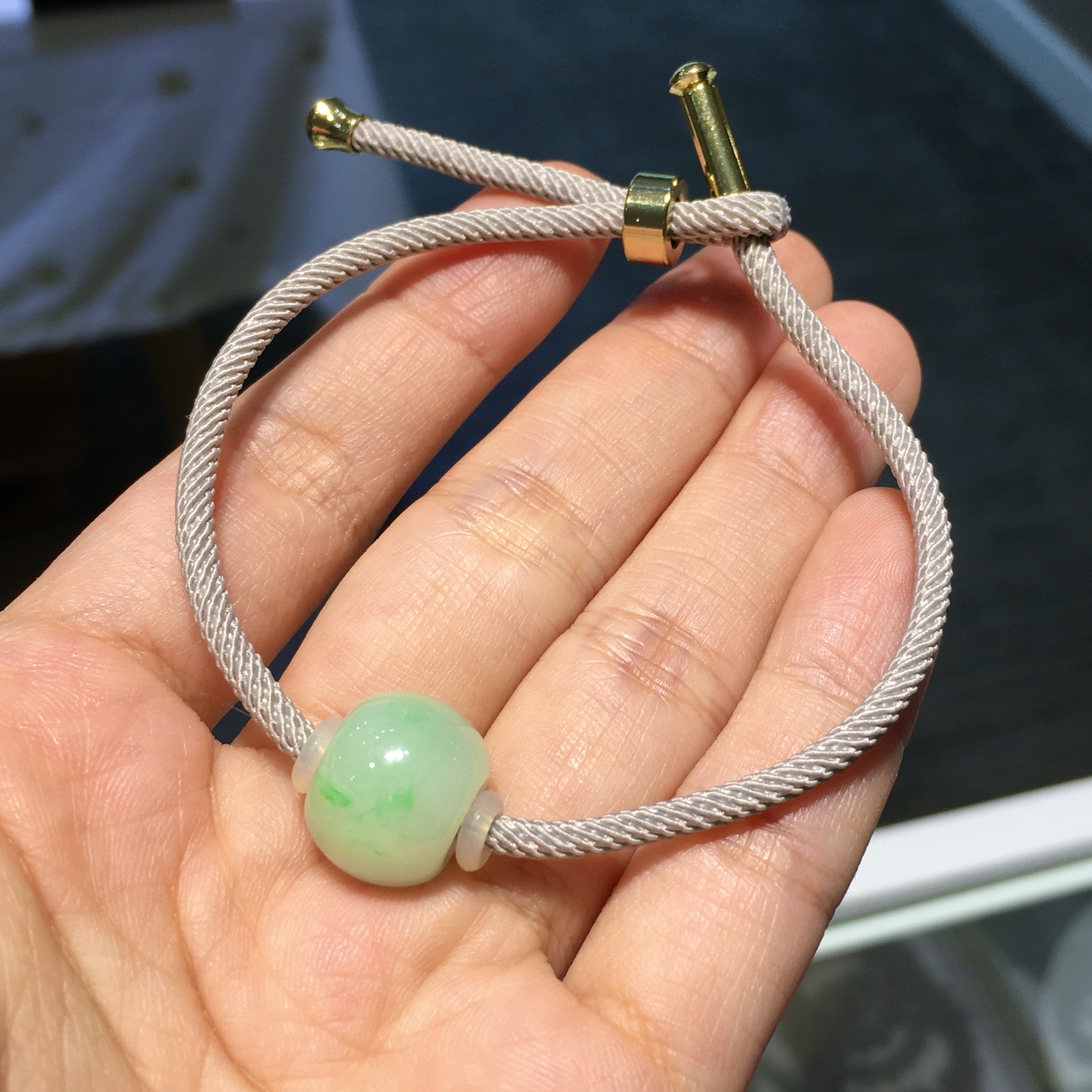 翡翠路路通手繩 #10