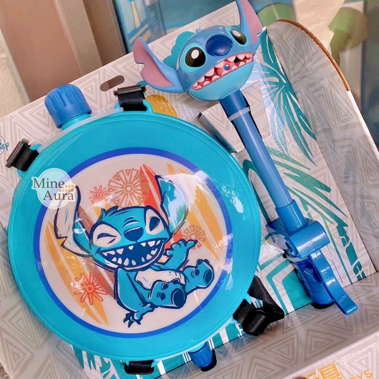 史迪奇 Stitch 造型 水槍 背包 玩具 星際寶貝 Lilo & Stitch -上海迪士尼樂園