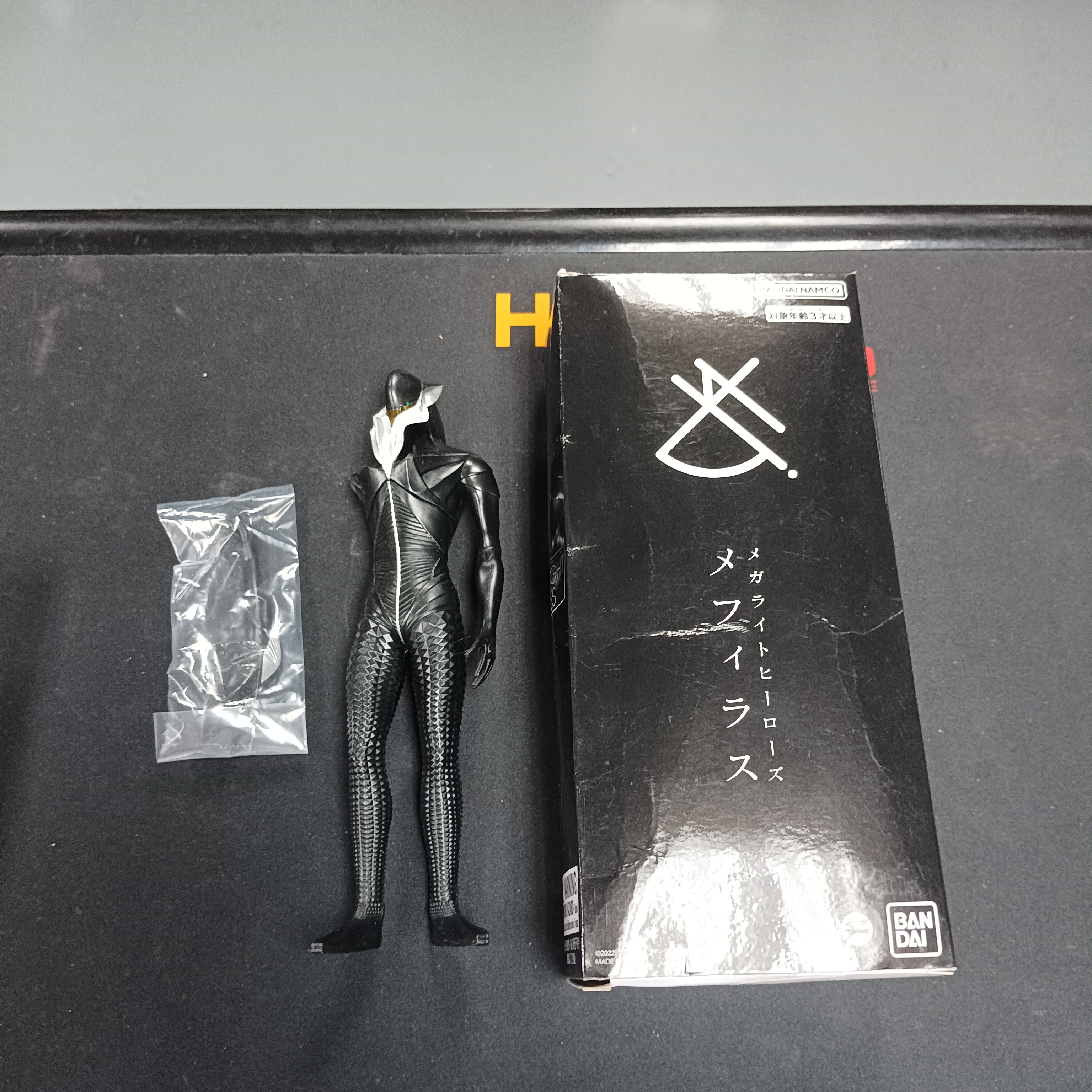 寄賣-Bandai mega light heroes shin mefilas 盒舊