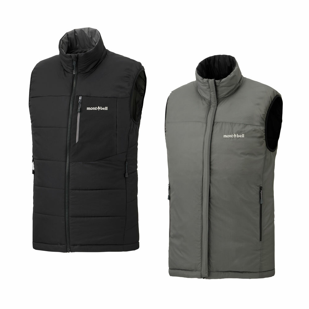 【化纖棉高效保暖】montbell: Thermawrap Vest Men's
