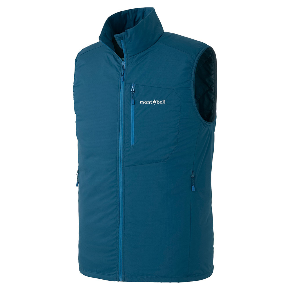 【化纖棉高效保暖】montbell: EX Light Thermawrap Vest Men's