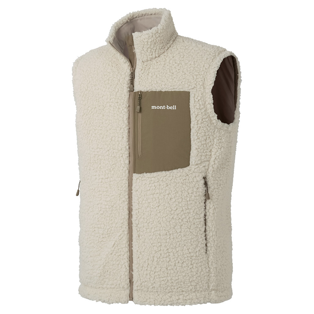 【搖粒絨】montbell: CLIMAPLUS Shearling Vest Men's