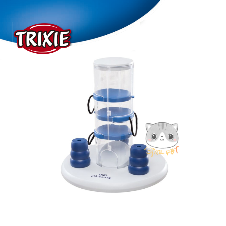 TRIXIE Dog Activity Strategy Game Gambling Tower ø 25 × 27 cm
