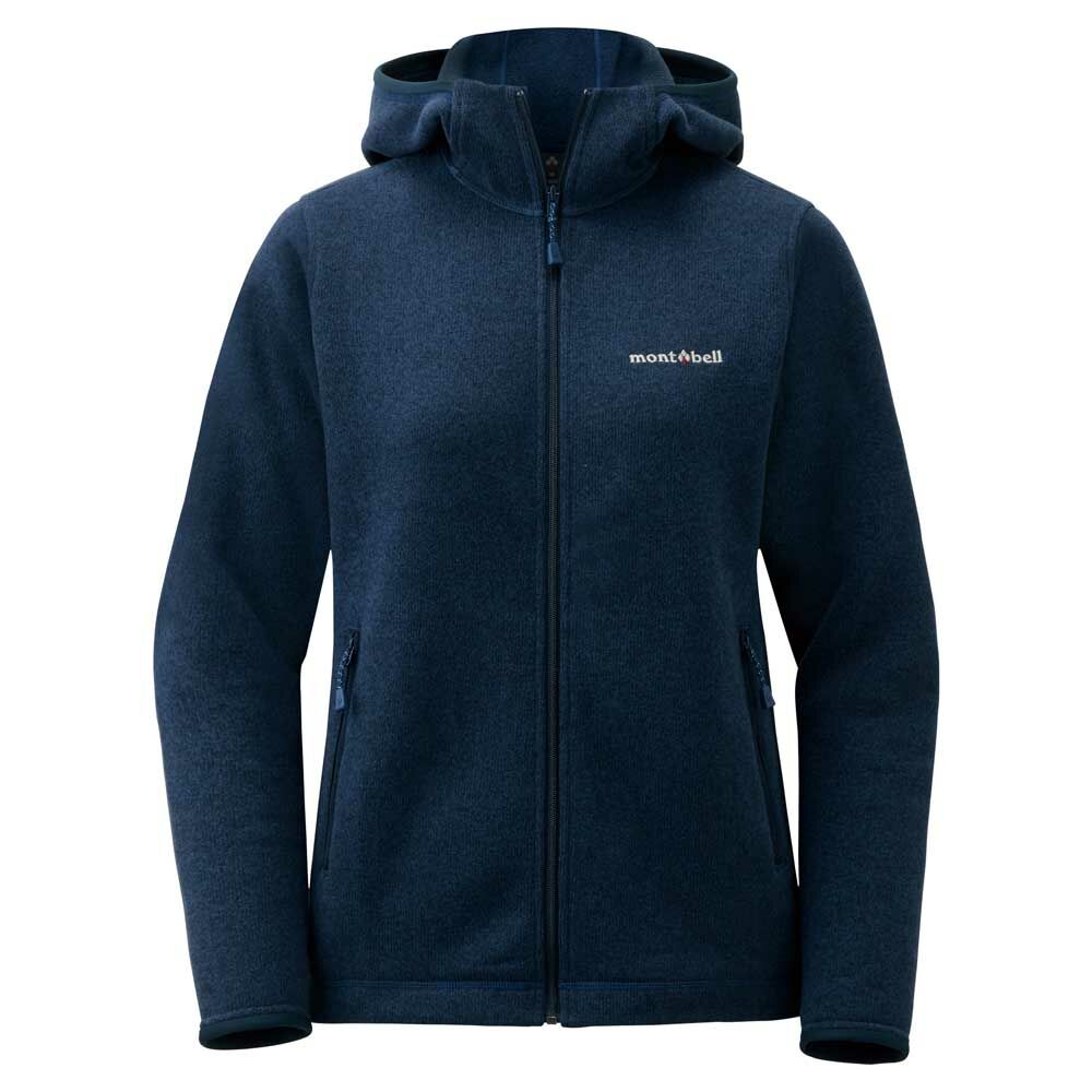 【搖粒絨】montbell: CLIMAPLUS Knit Hooded Jacket Women's