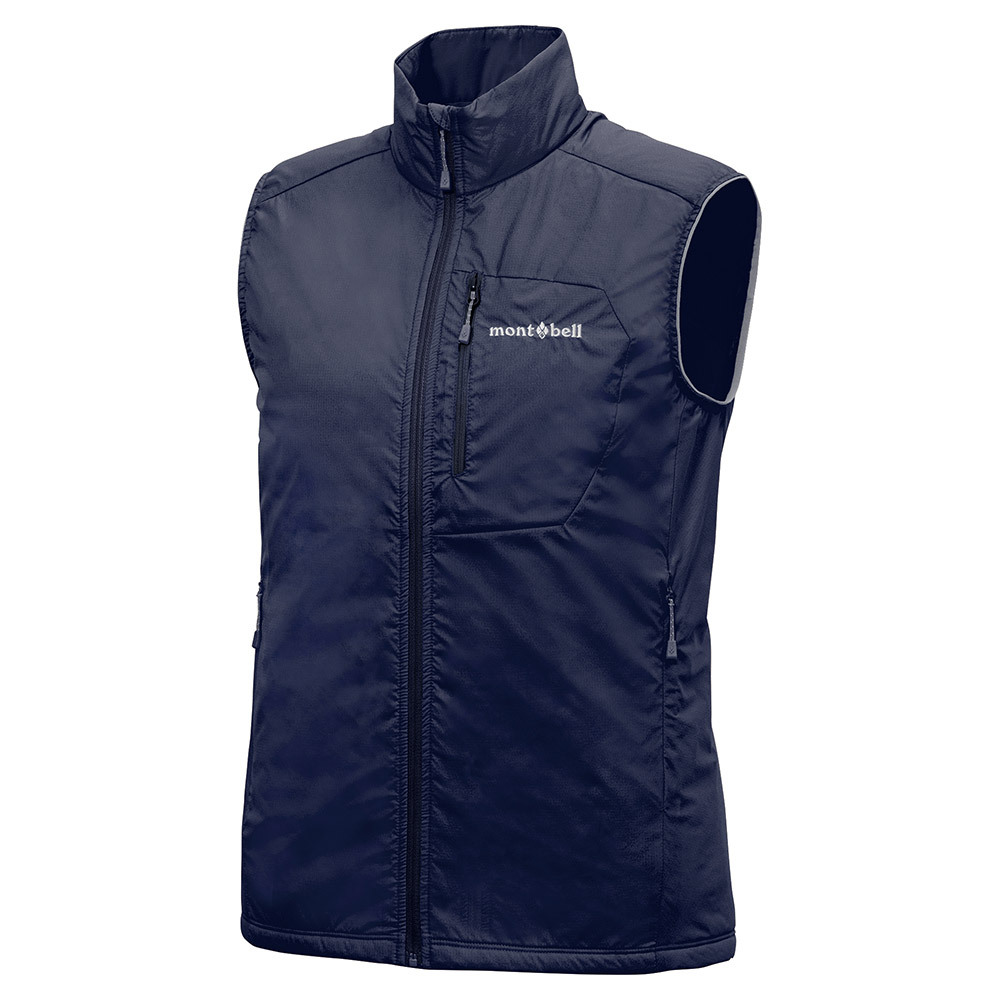 【化纖棉高效保暖】montbell: EX Light Thermawrap Vest Women's