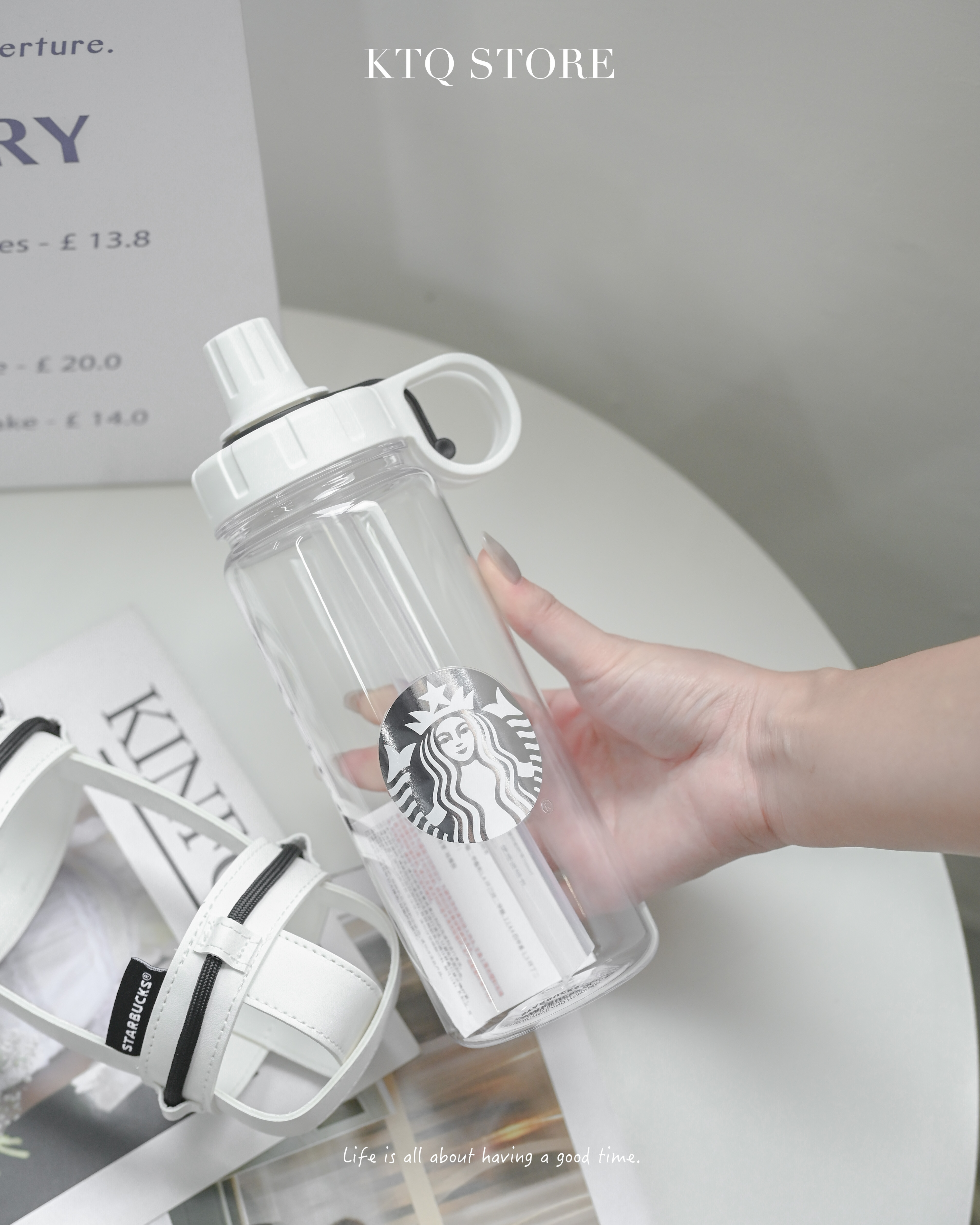 KTQ STORE ‧ STARBUCKS 星巴克 七夕限定 提繩大容量水壺 760ML