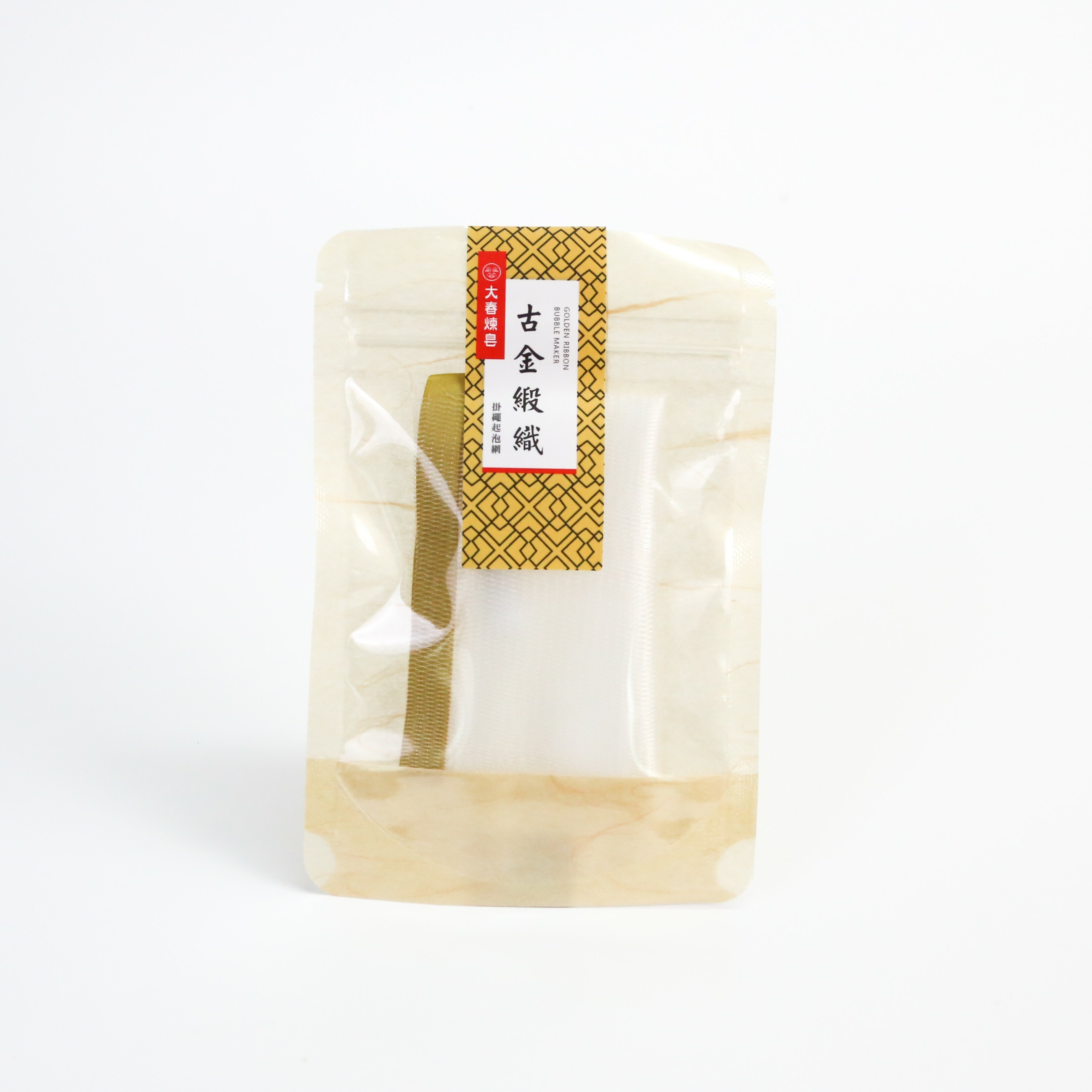 Dachun Soap 大春煉皂｜古金緞織起泡網 (1入)