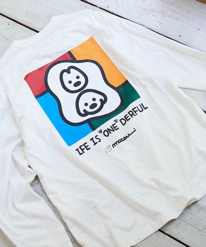 "代購" matsui 24AW 別注「Monyu Monyu」背面印花長袖圓領薄長袖