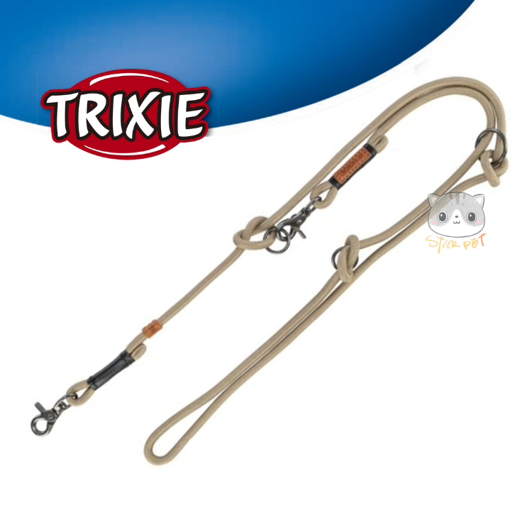 TRIXIE BE NORDIC Adjustable Lead  (Sand) ø8 mm