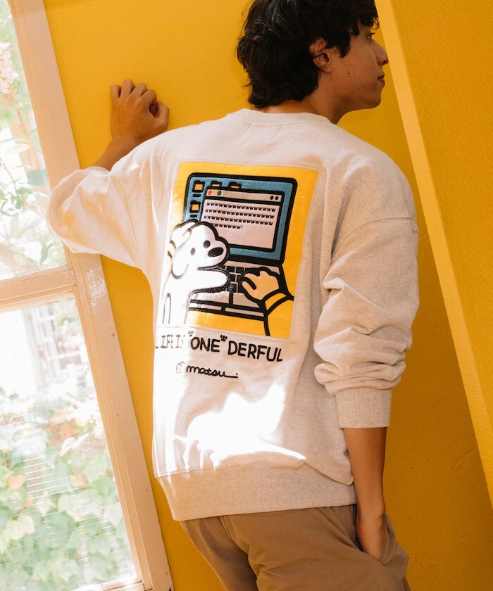 "代購" matsui 24AW 別注 ｢WARNING」 全刺繡大學踢