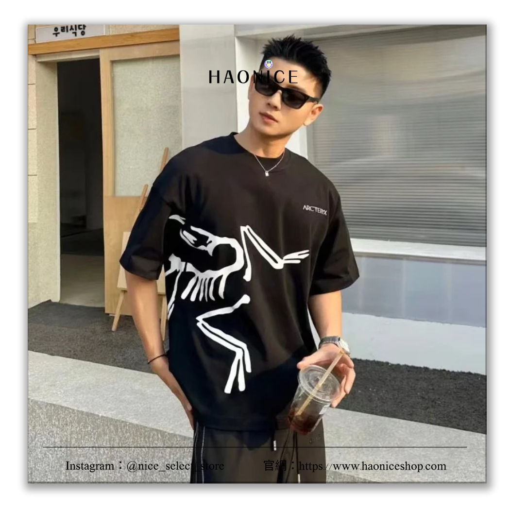 【NICE 歐美日韓代購】24SS ARC'TERYX始祖鳥 新款🔥經典繞身大logo印花短袖 短T 大鳥