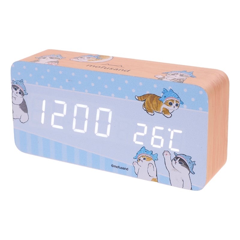 Mofusand桌上款LED電子鐘