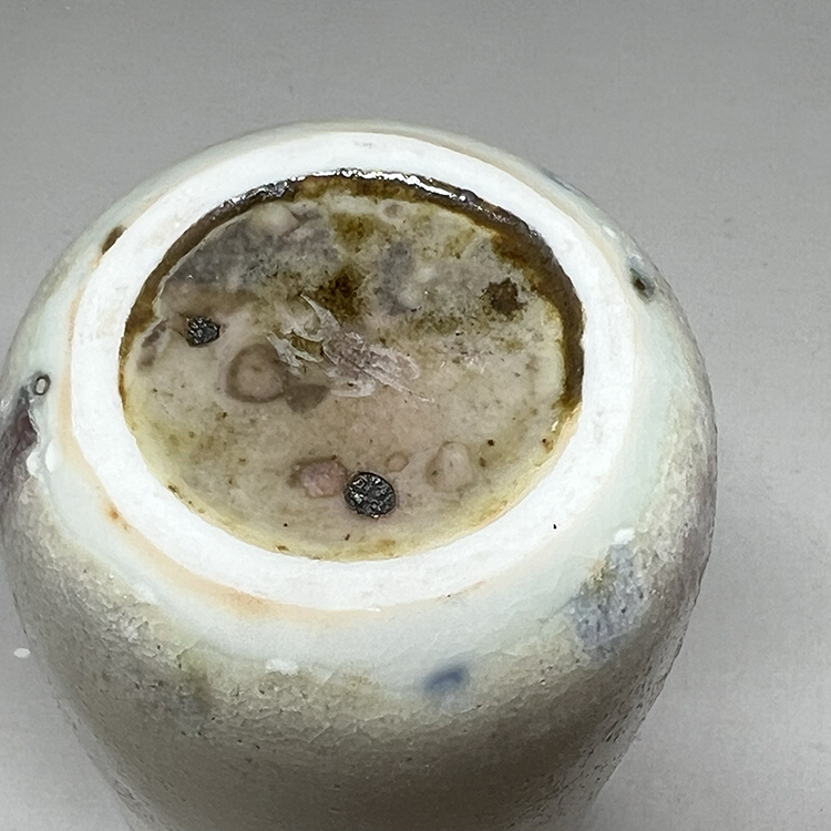 茶香自在】台灣陶藝名家李仁嵋觀窯志野燒點釉茶葉罐手工茶具 茶香自在】台灣陶藝名家李仁嵋觀窯志野燒點釉茶葉罐手工茶具