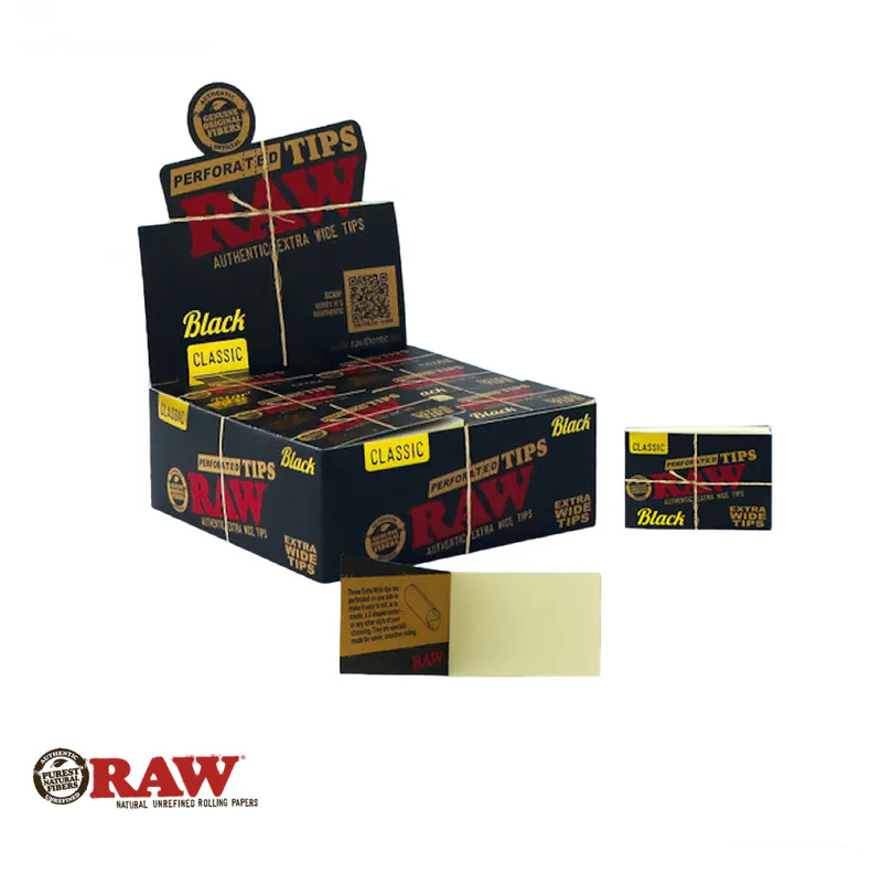 RAW Wide Tips Perforated XTRA 寬版紙濾嘴