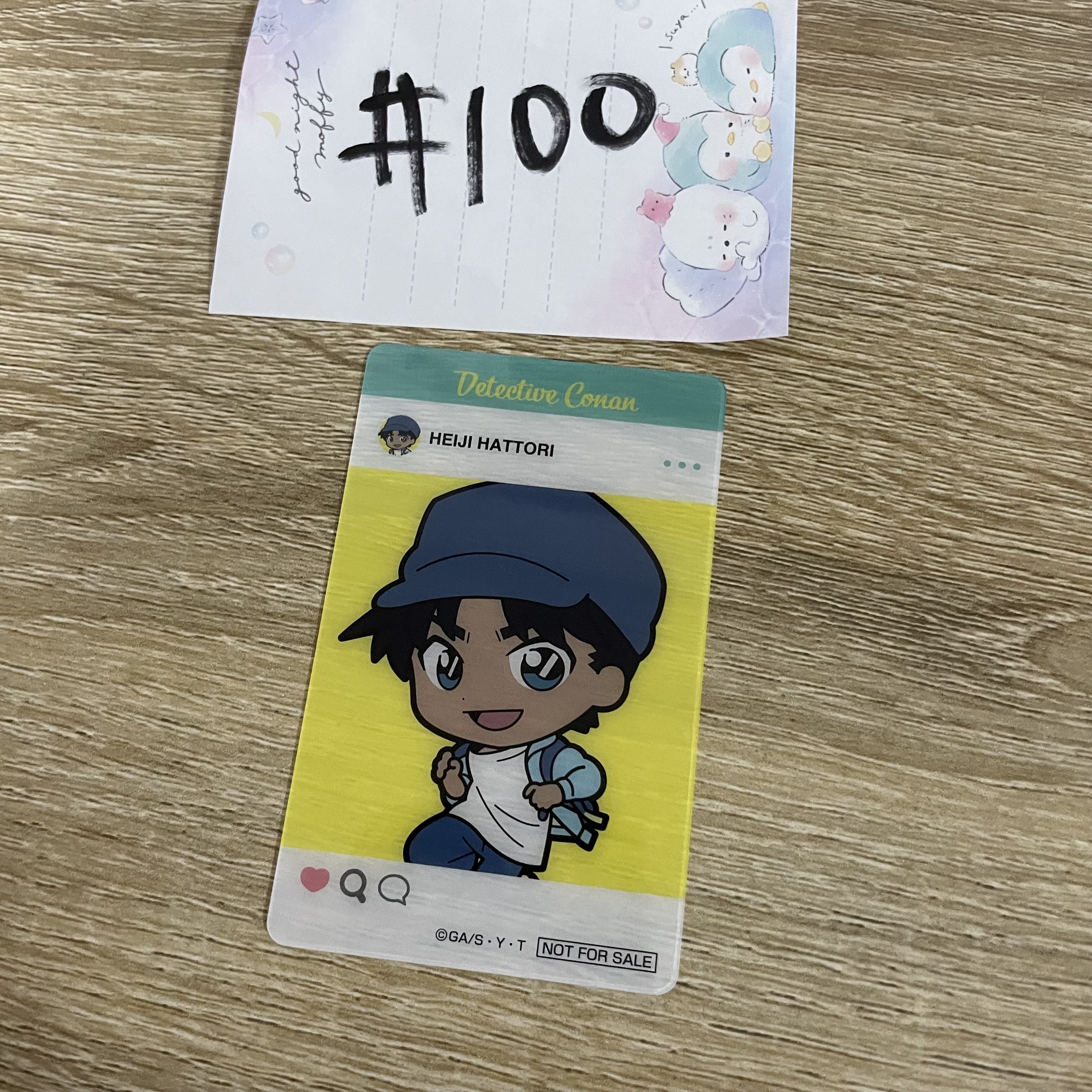 名偵探柯南 沖矢  小卡#100