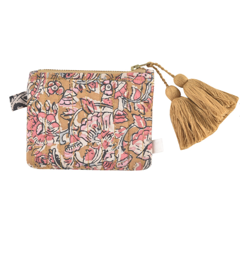 預購𓂃LOUISEMISHA│Lois Pouch流蘇拉鍊零錢包．Honey Poem