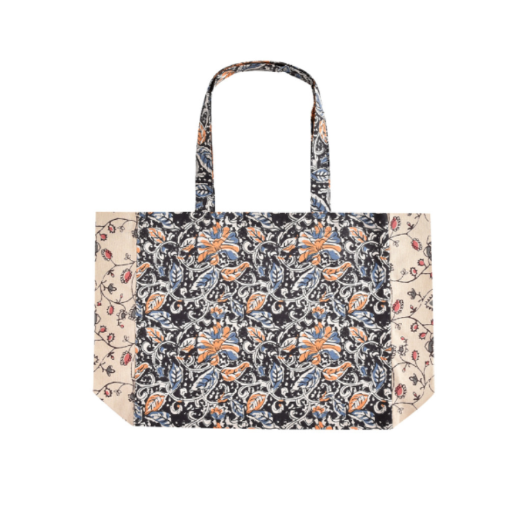 預購𓂃LOUISEMISHA│Beverly Tote Bag手提購物袋．Honey-charcoal Poem