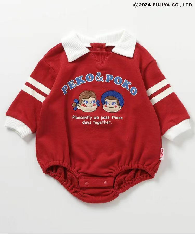 廠單 不二家紅黑秋冬包屁/衛衣