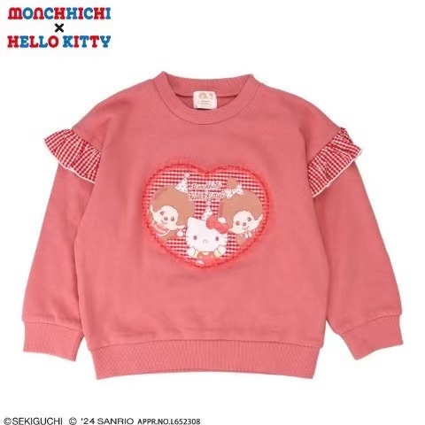 日單 monchichi & kitty 聯名款衛衣