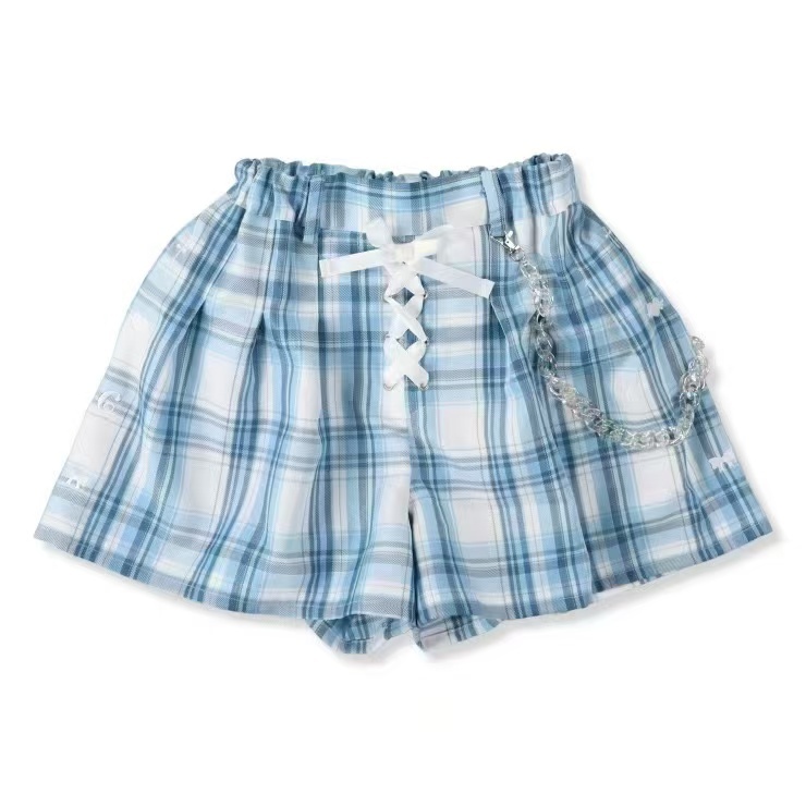 日單 Sanrio 格仔短褲 （‼️無鏈）