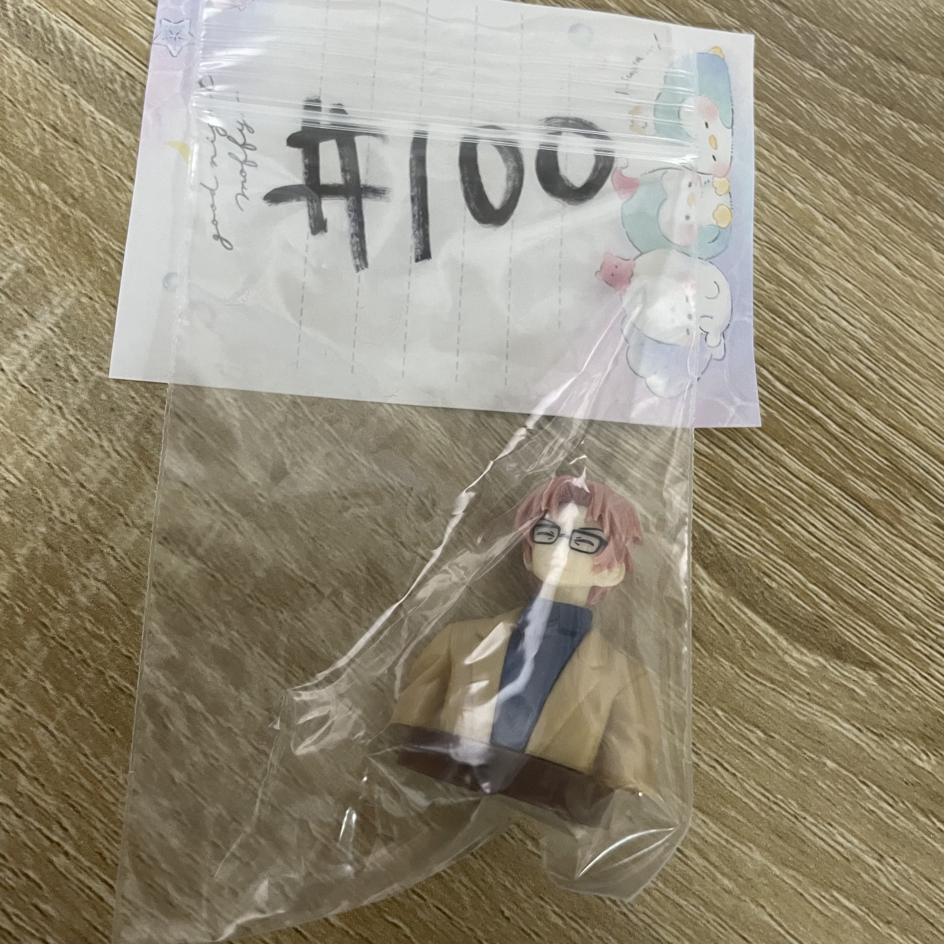 名偵探柯南 沖矢 FIGURE (啡衫) #100