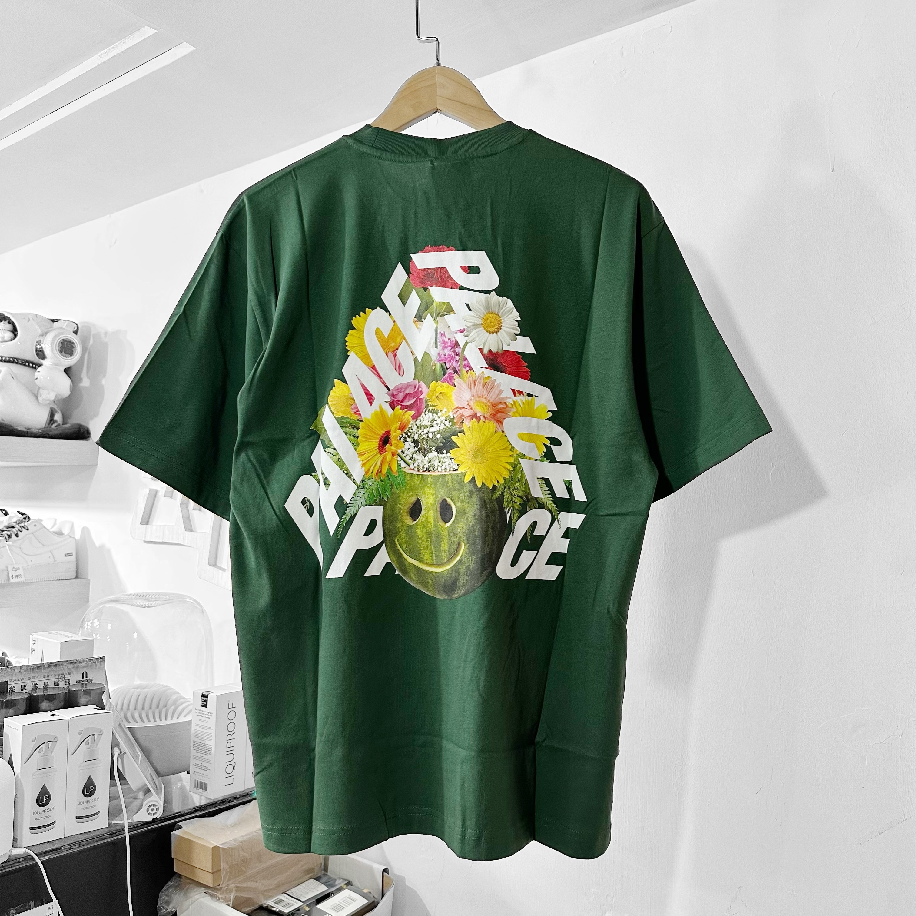 トップス ATHLETIC CREW RACEY GREEN Palace Racey T-Shirt Racey Green Men's - SS25 - US