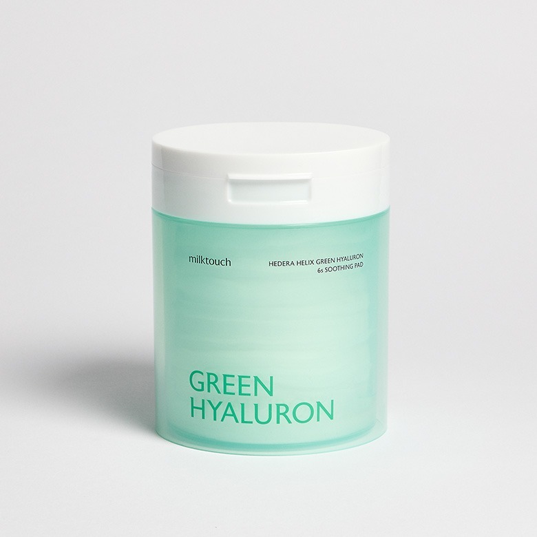 [ Milk Touch ] Hedera Helix Green Hyaluron 6s Soothing Pad