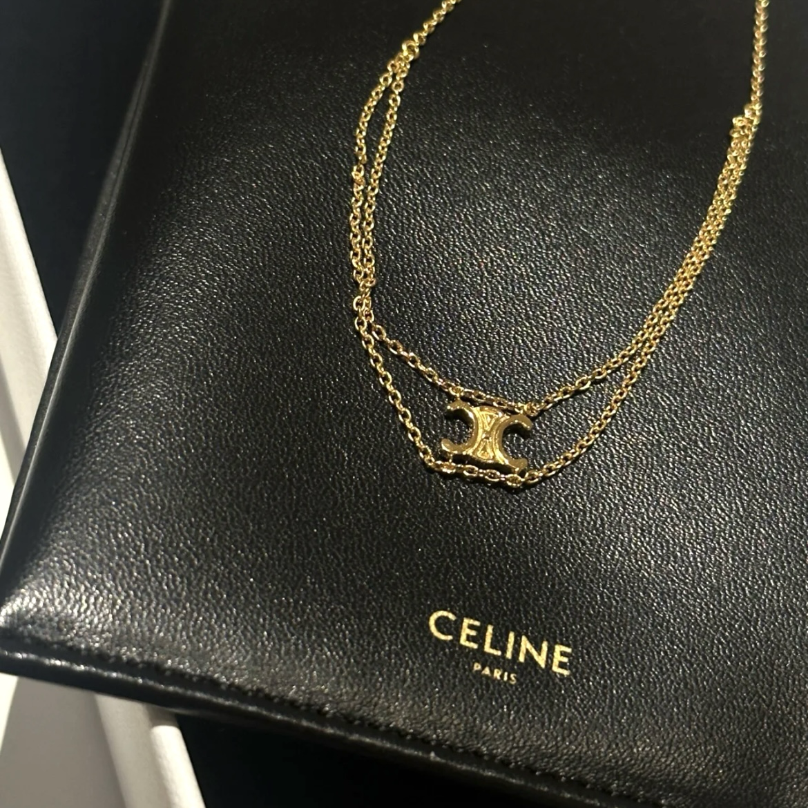 18k ce”凱旋門牌雙層金鍊定製全系列