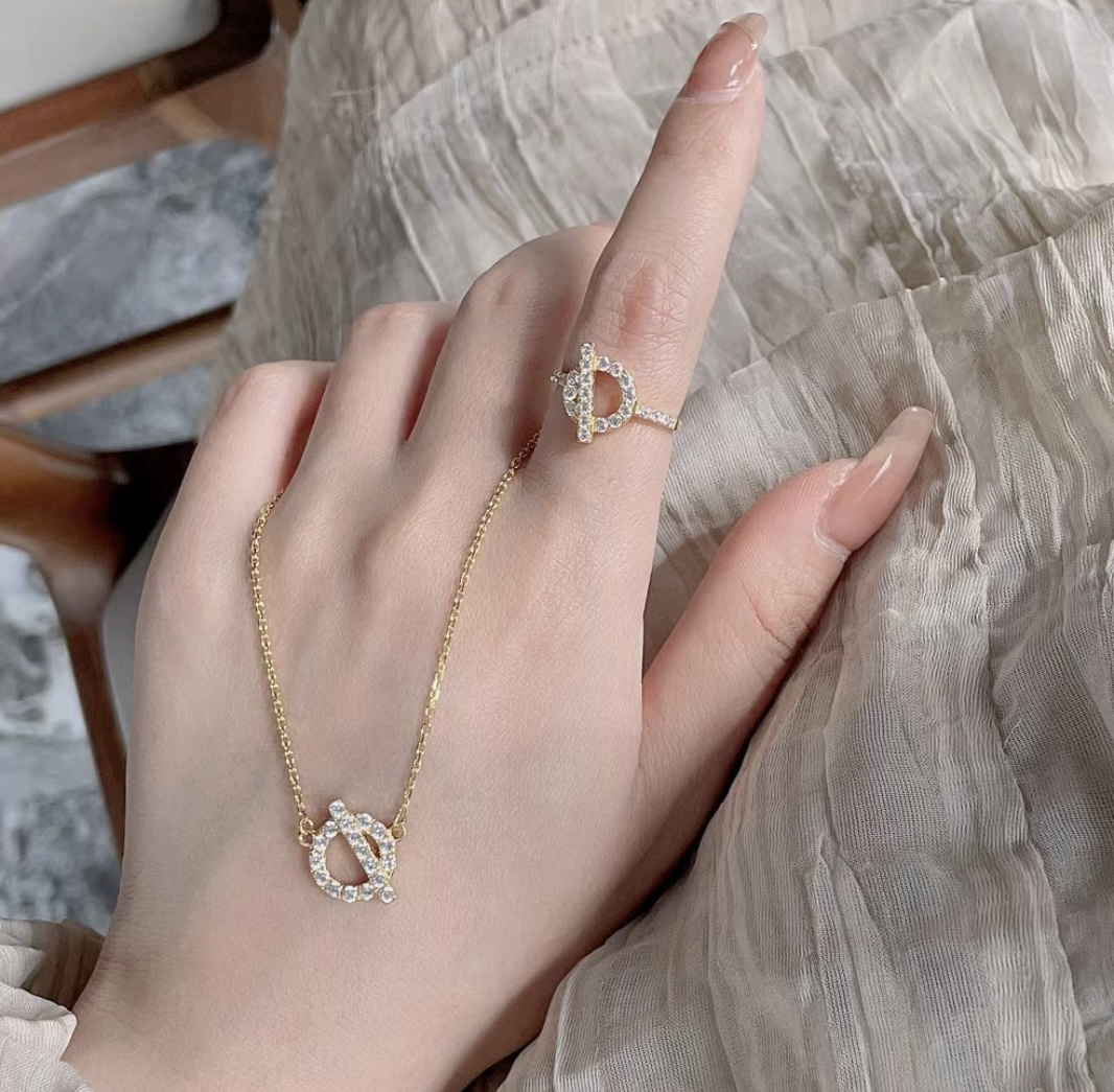 18k H”personalized 小Q滿鑽定製鑽戒