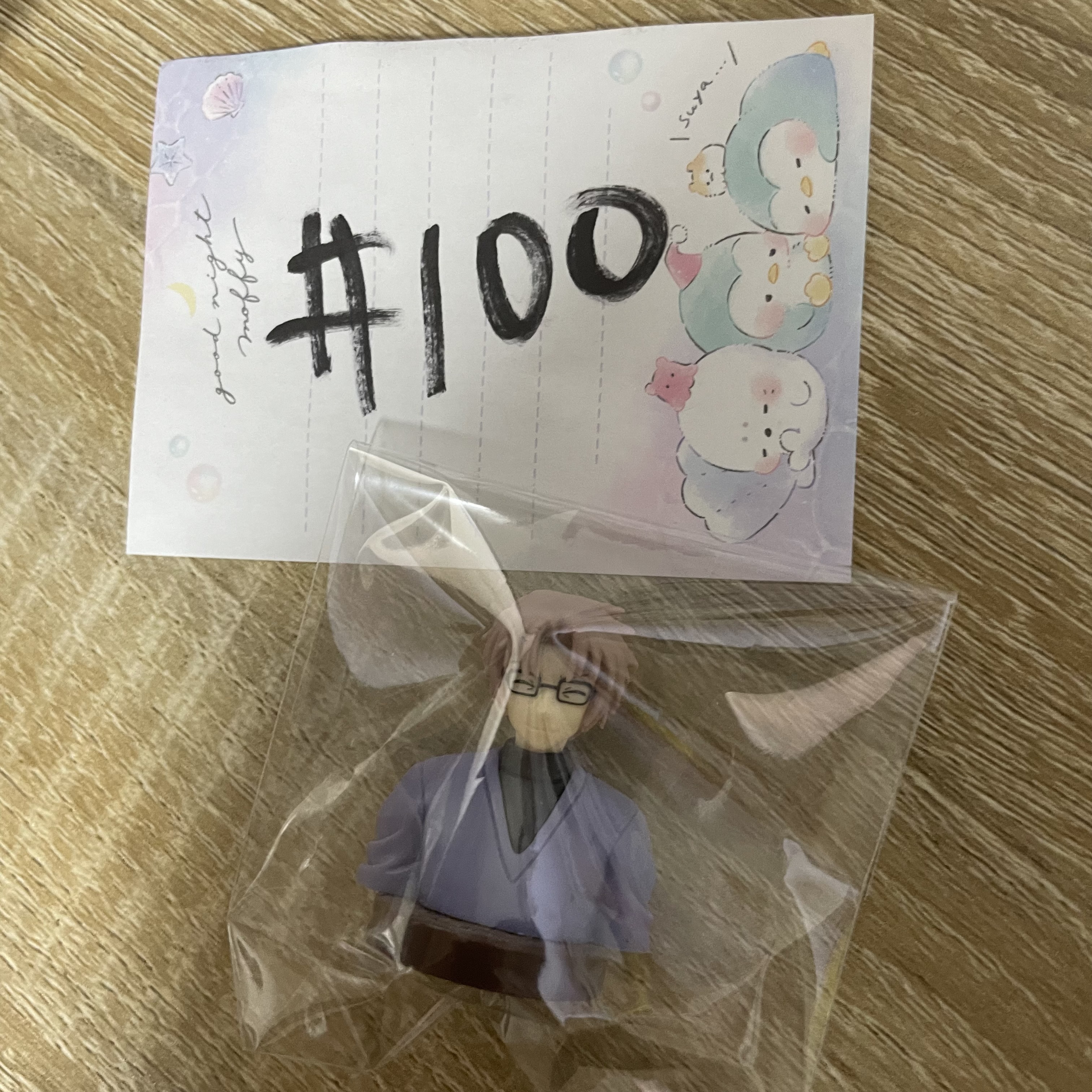 名偵探柯南 沖矢 FIGURE  (紫衫) #100