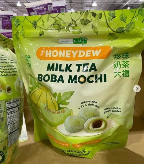 【預購】Tropical Fields F082101 哈密瓜珍珠奶茶大福(60粒)