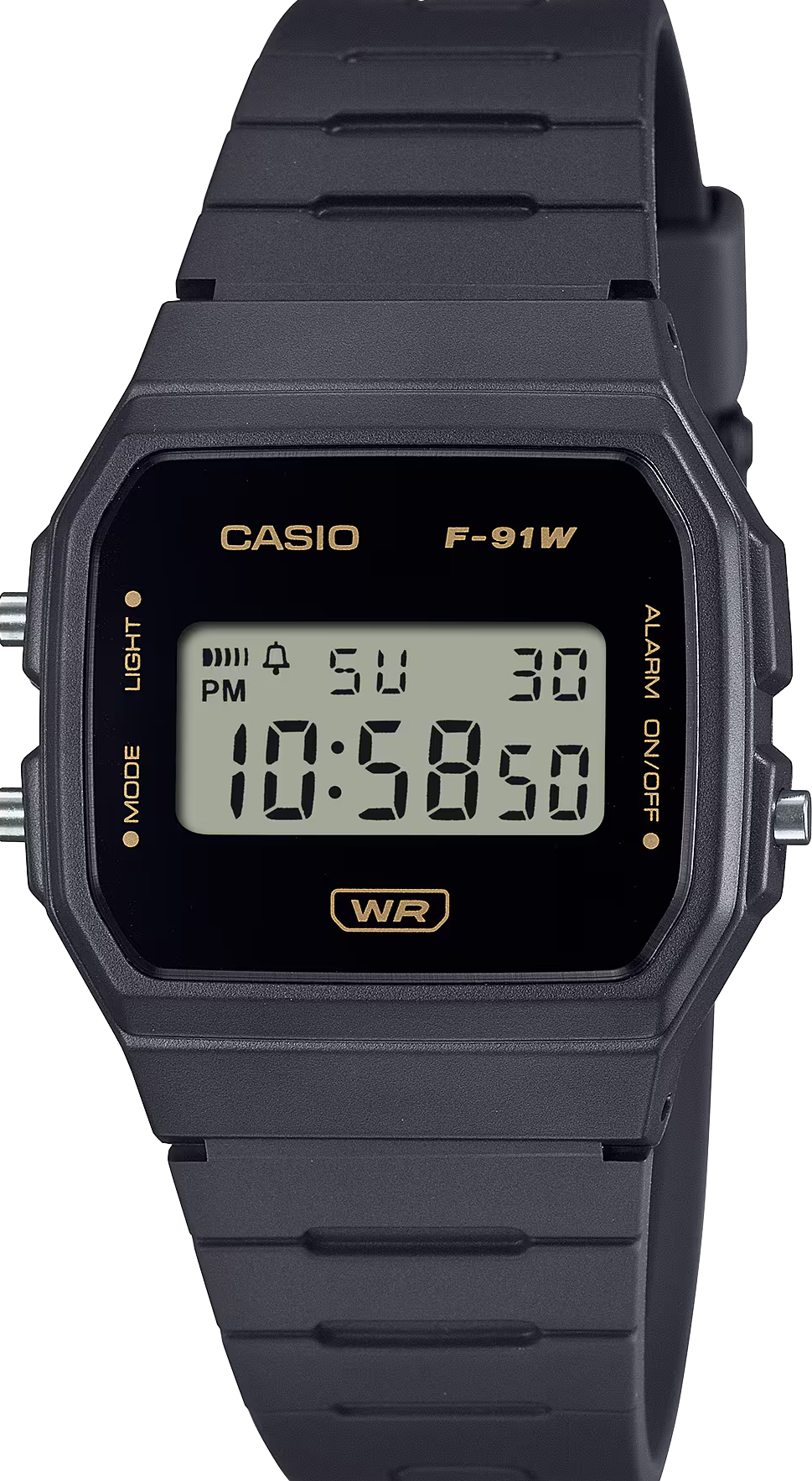 萬年鐘錶 - CASIO 鮮豔繽紛經典電子錶    F-91WB-8A   錶徑35.2MM