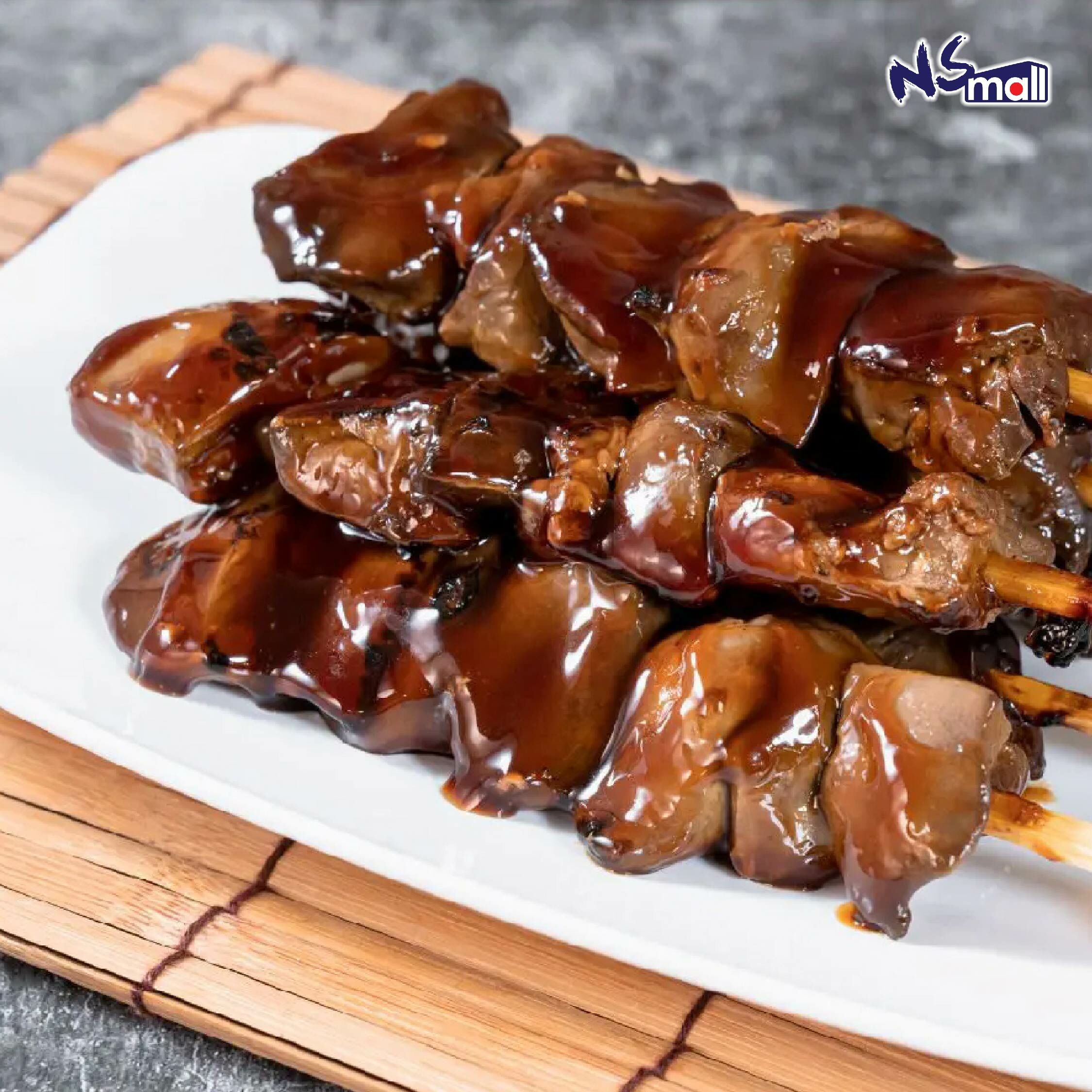 日本烤雞肝串(生) 50串/盒(每串約30g) (急凍)