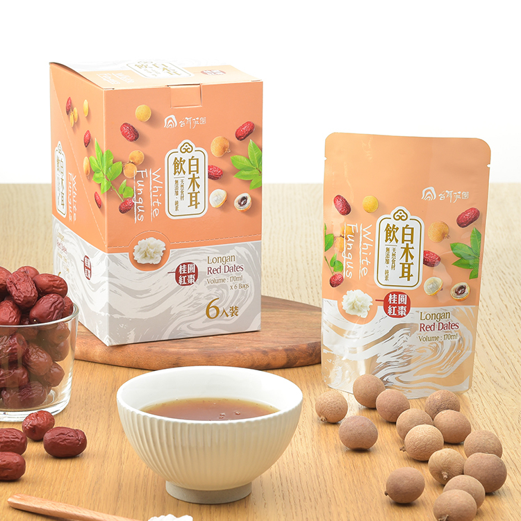 桂圓紅棗白木耳飲（170ml*6包*4盒）