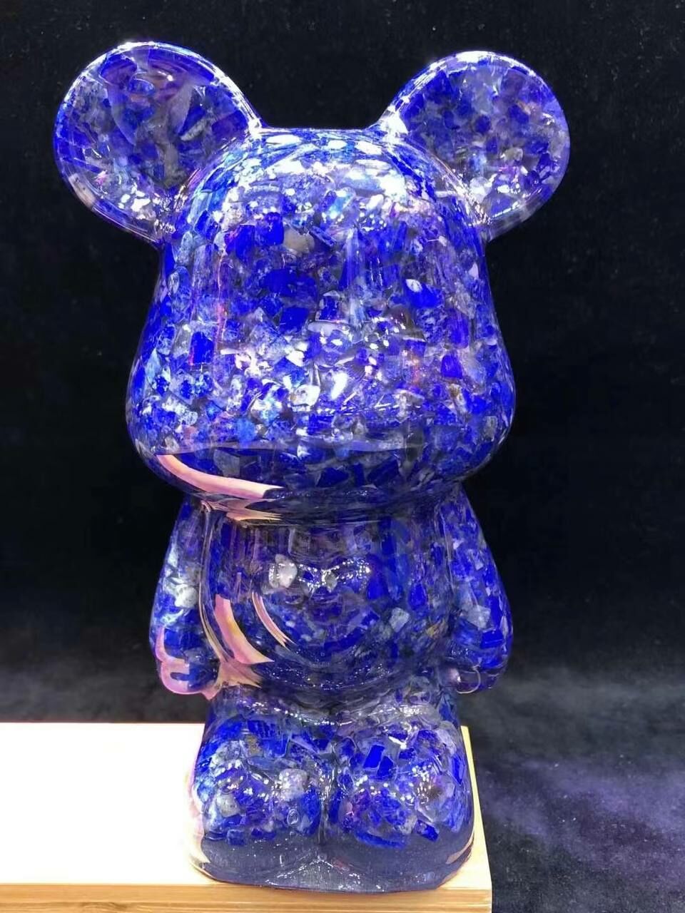 [B] GEMZ & CO MNTF LAPIS LAZULI SMALL BEAR DISPLAY, DL8 (BZD8)