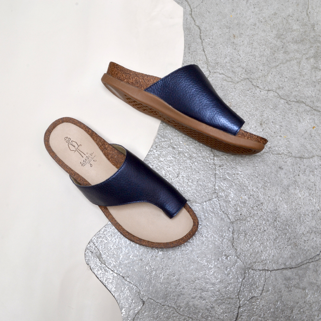 05804 日本足弓涼拖鞋 藍