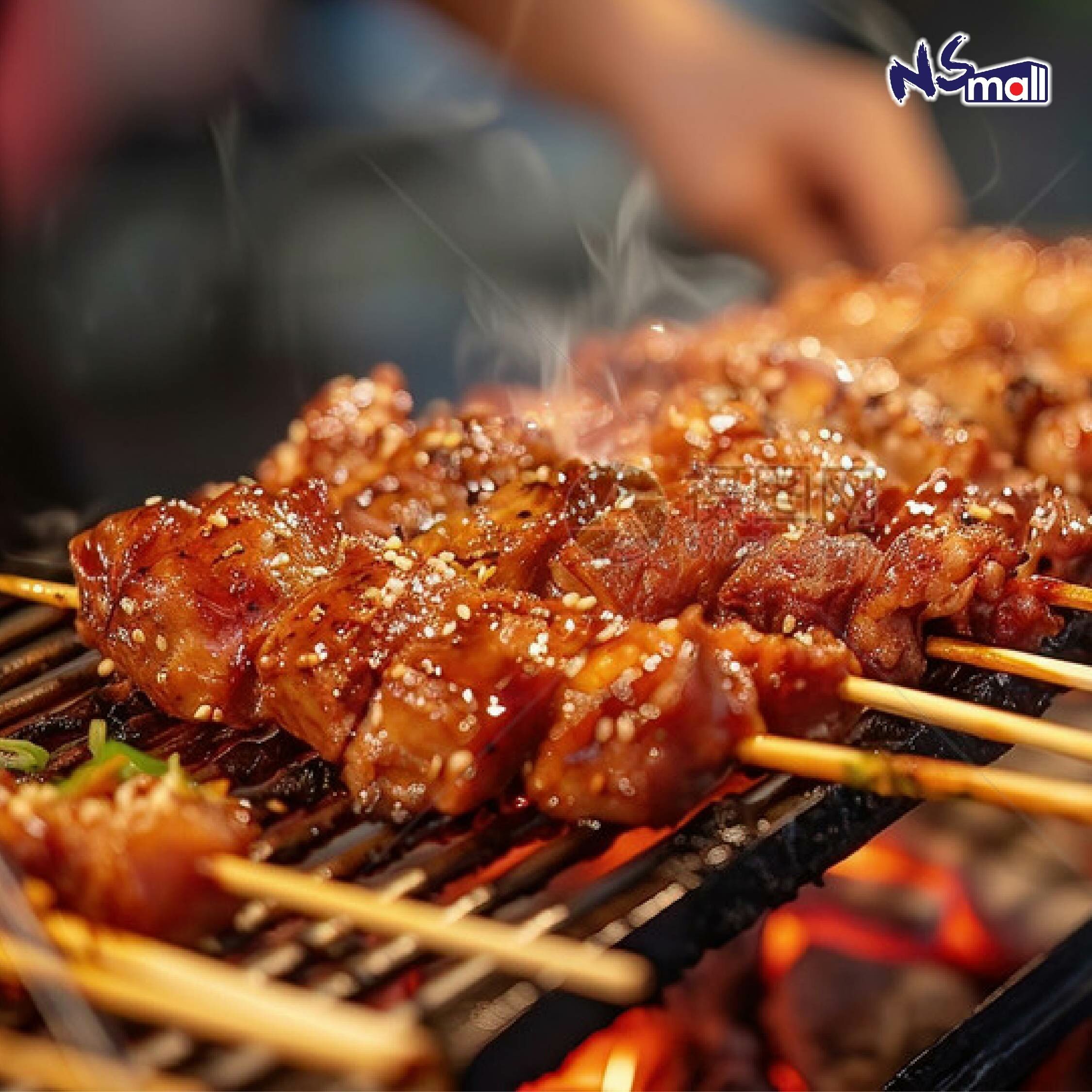 丹麥烤五花腩串(生) 50串/盒 (每串約30g) (急凍)