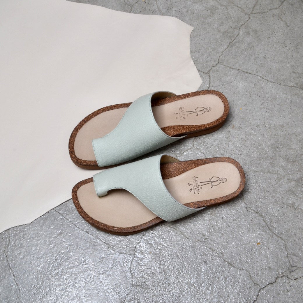 05804 日本足弓涼拖鞋 淡薄荷