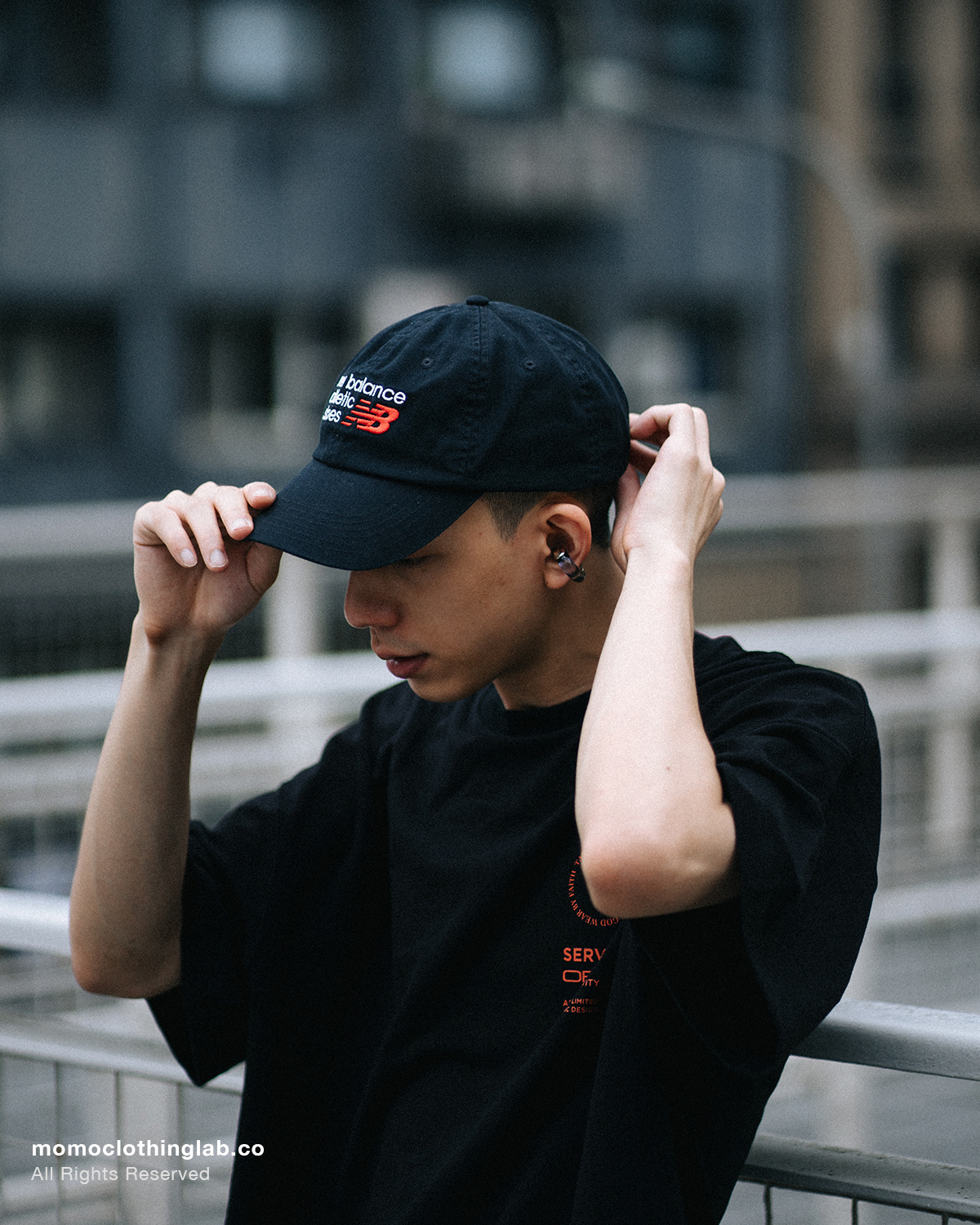 New Balance 6Panel Athletic 刺繡老帽 LAH43016