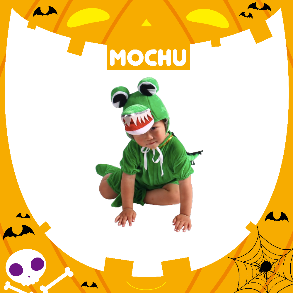 (130cm現貨)長尾巴鱷魚造型服