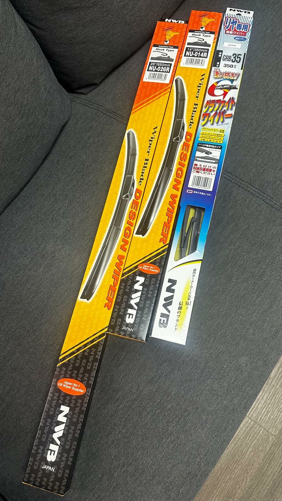 Spade / Porte 尾玻璃水撥