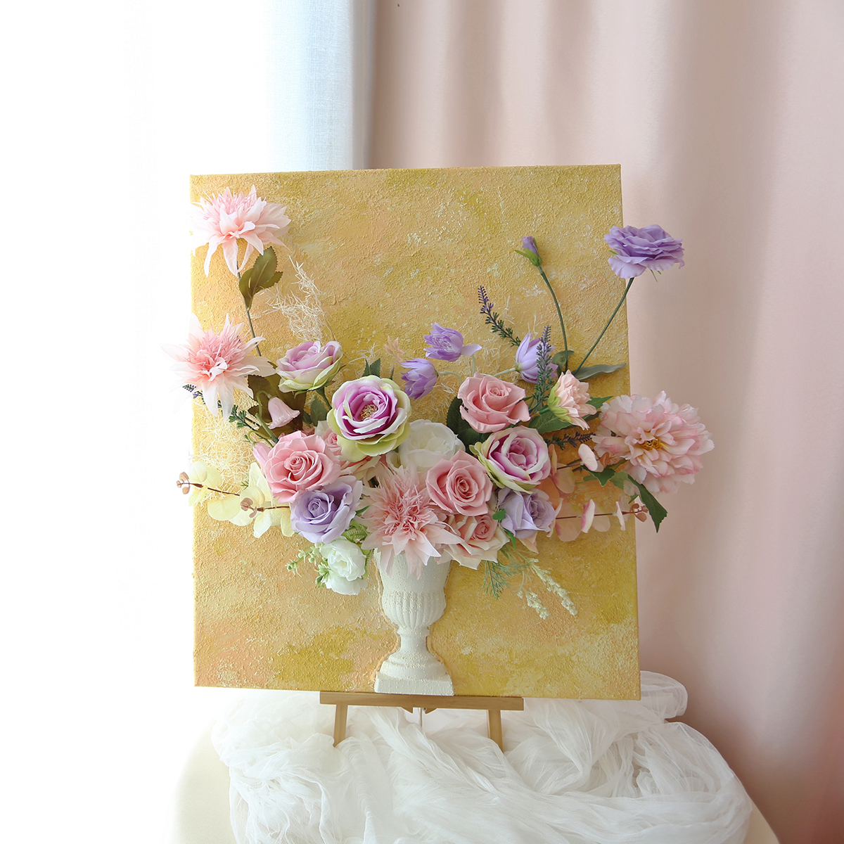 FD10｜春日暖陽立體花畫