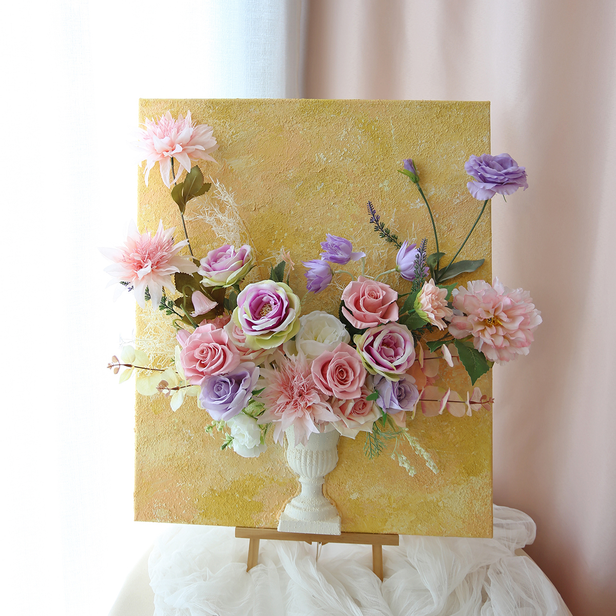 FD10｜春日暖陽立體花畫