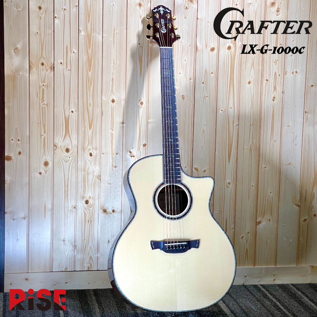 Crafter LX G-1000c 木吉他 全單板 木吉他 附原廠硬盒