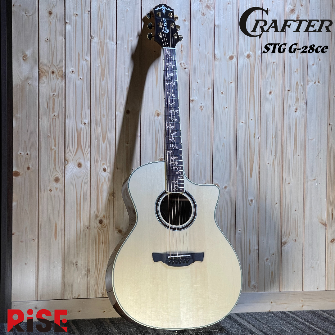 Crafter STG G-28ce 雲杉木 面單板 電木吉他