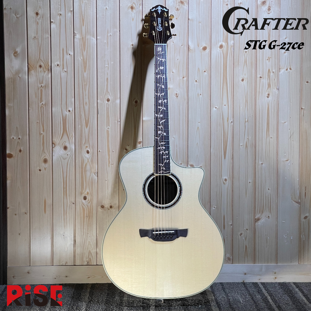 Crafter STG G-27ce 雲杉木 面單板 電木吉他
