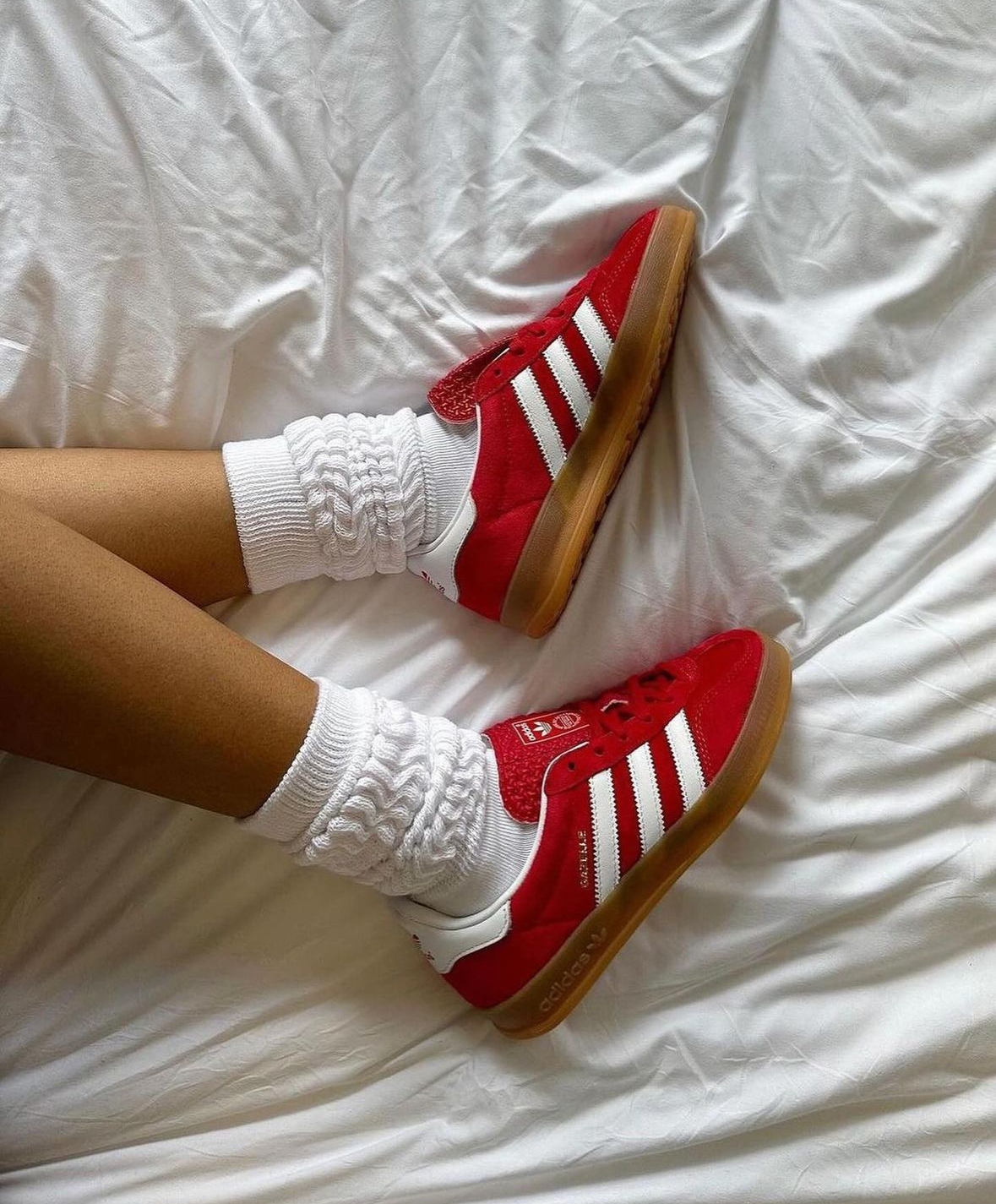 Adidas Originals Gazelle Indoor 復古紅 紅白色 麂皮 焦糖底 復古 德訓鞋 T頭鞋  JI2063/預購