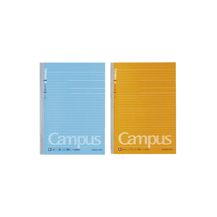 KOKUYO Campus東大生點線筆記本A4-藍-B罫