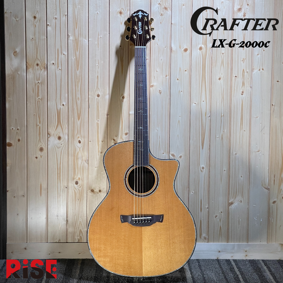 Crafter LX G-2000c 木吉他 全單板 木吉他 附原廠硬盒